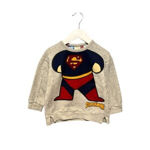 ⭐️ 5/$30 Zara Kids Superman Sweater size 12-18 Months